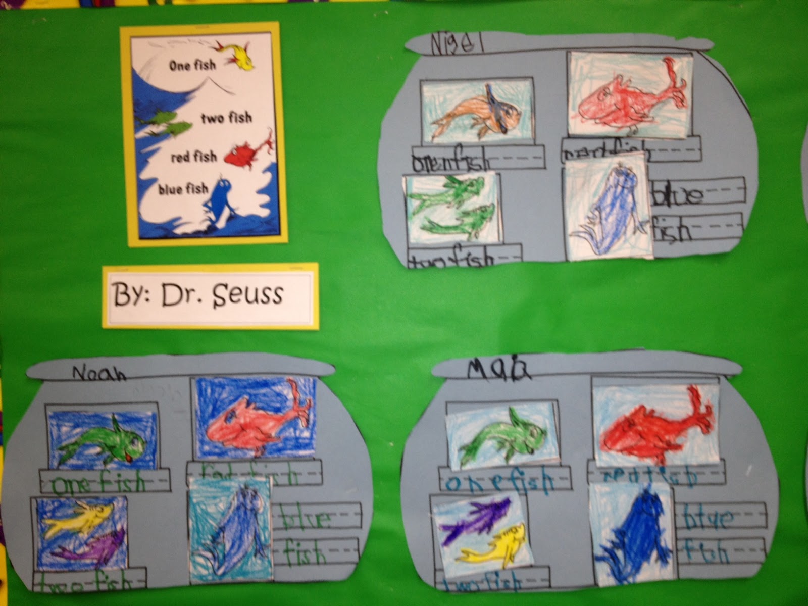 One Fish Two Fish...Red Fish Blue Fish - Apples & ABC's