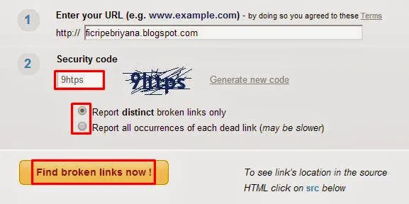 Cara Cek Broken Link Pada Blog 2