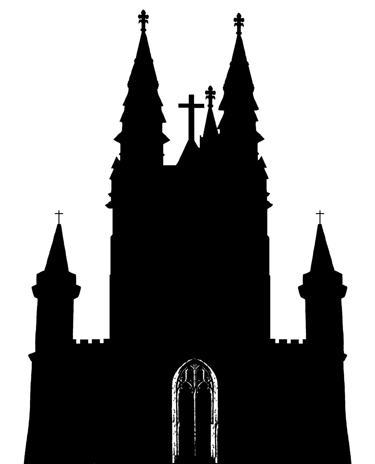 Stock Pictures Church Silhouettes