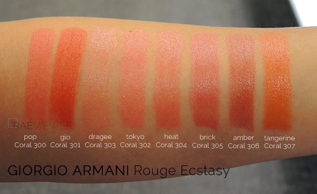 the raeviewer - a premier blog for skin care and cosmetics from an  esthetician's point of view: Giorgio Armani Rouge Ecstasy CC Lipstick in  Androgino (Beige 100) Review, Photos, Swatches [33 shades]