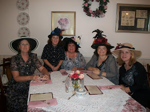 Chantilly Tea House, (L-R) Valli, Sandy, Debbie, Shawna and Sara