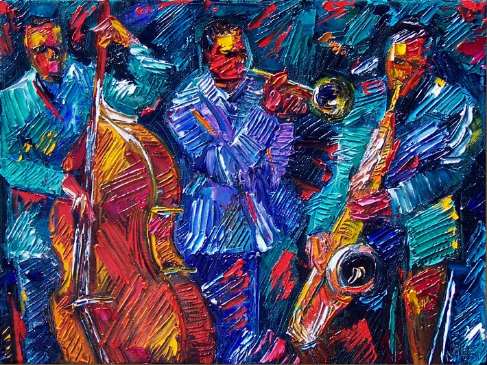 Abstract Music Painting