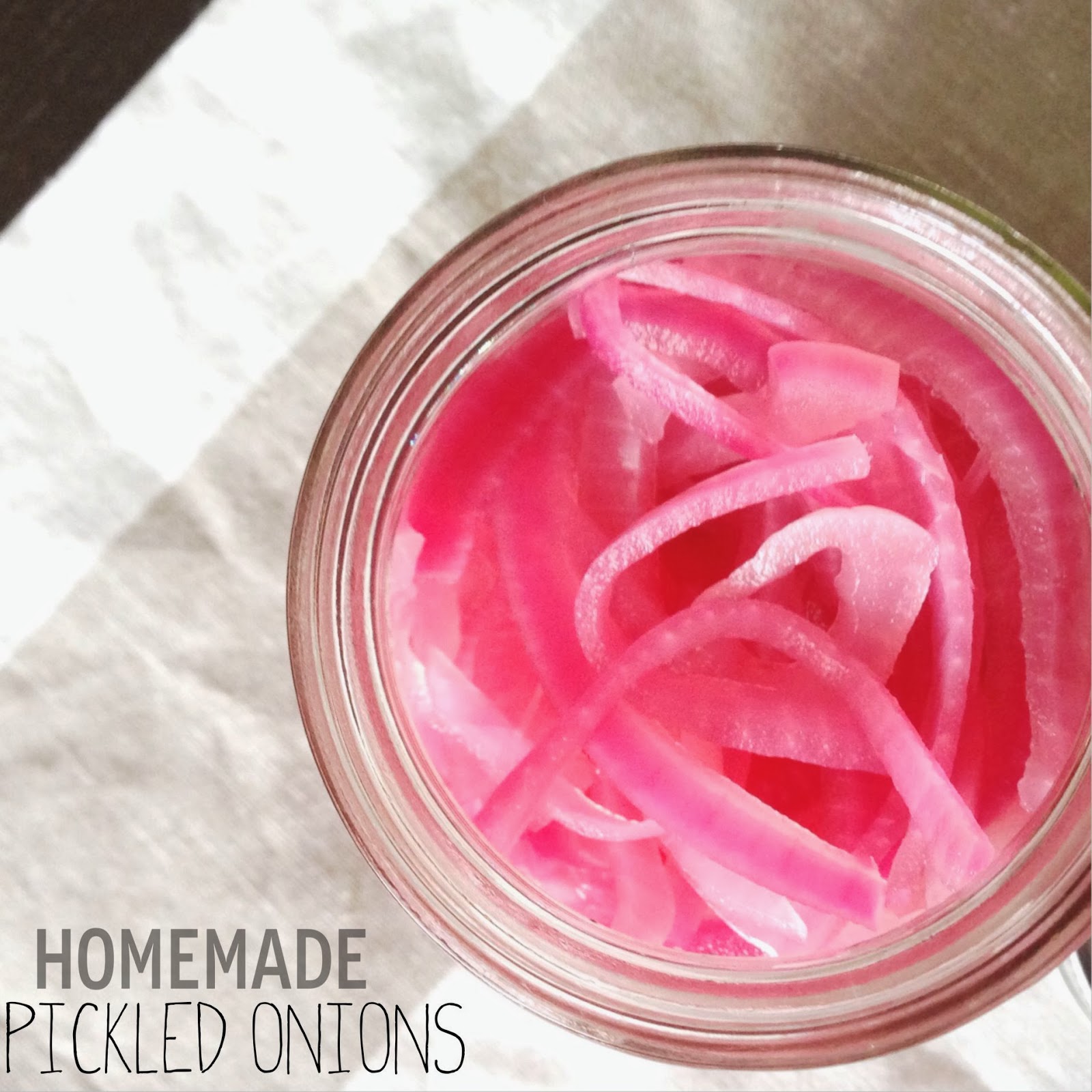 Homemade Pickled Onions