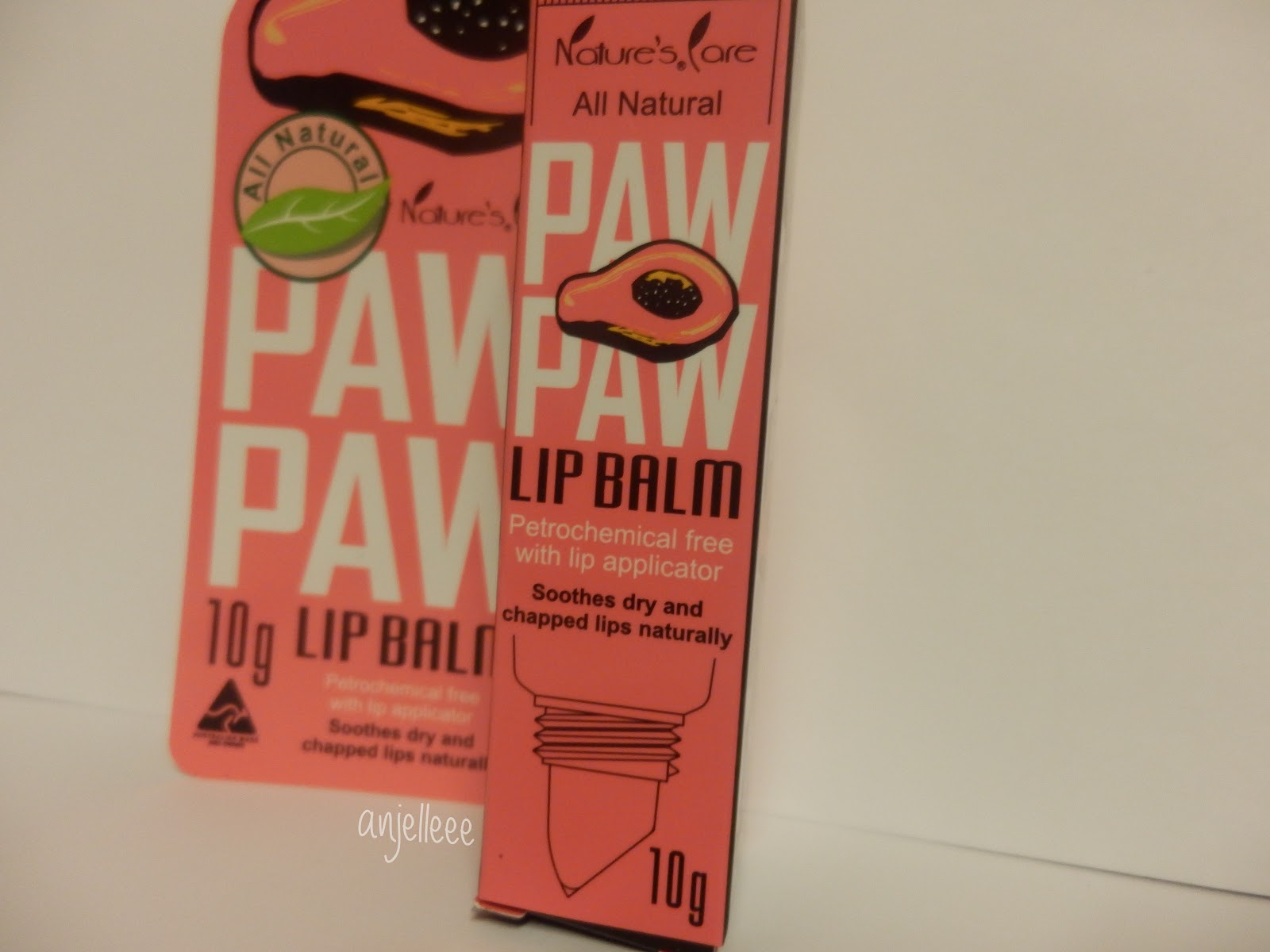 Just another beauty blogger Nature's Care Paw Paw Lip Balm