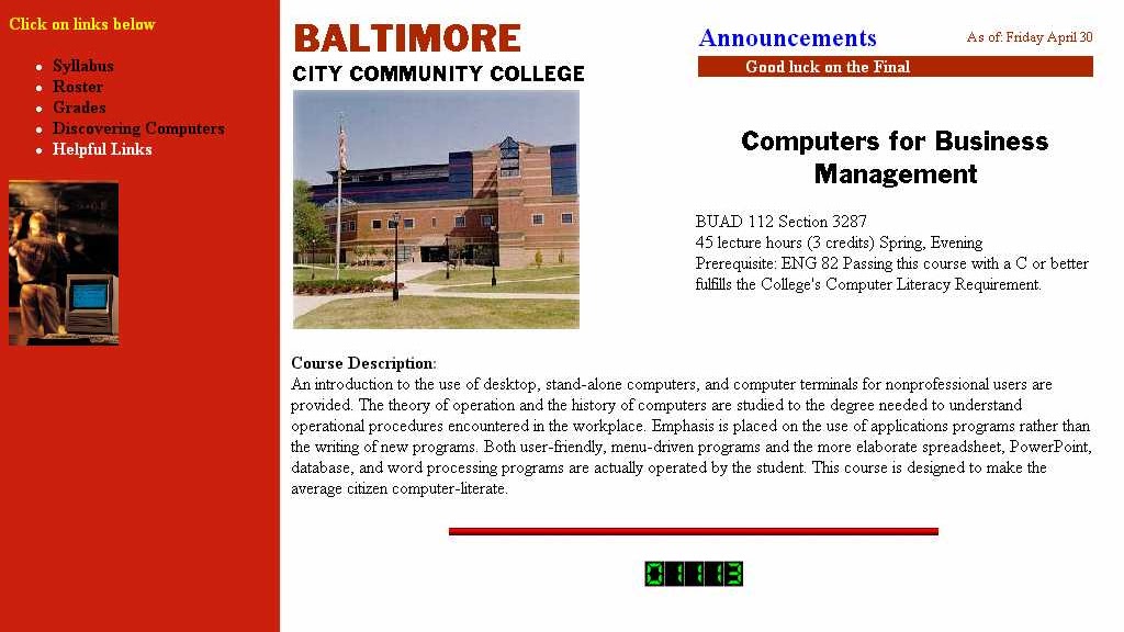 Baltimore City Community College Baltimore City Community College
