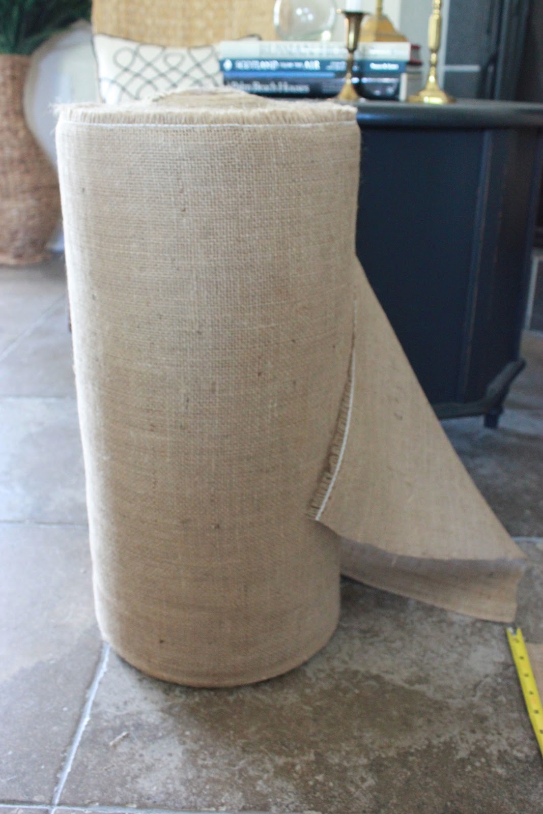 DIY Burlap Table Runners