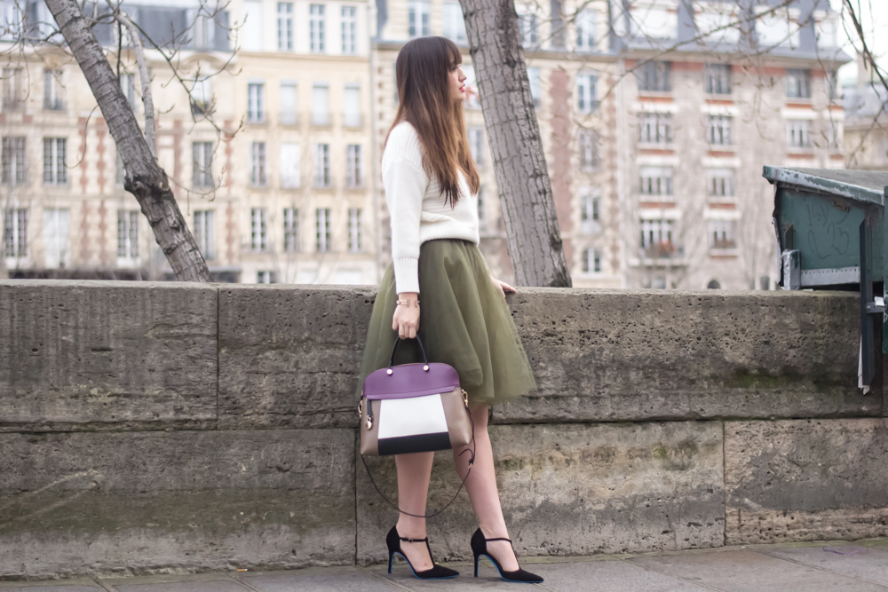 meet me in paree, blogger, fashion, look, tulle skirts, chic parisian style