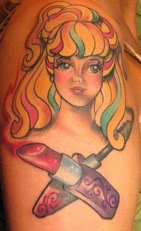 Brainsy Heart: Barbie Tattoo
