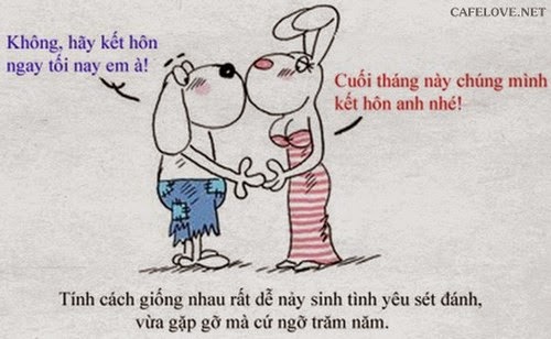 Tranh vui tình yêu: Những tình huống dễ nảy sinh tình cảm - Hình 4 Tranh vui tình yêu: Những tình huống dễ nảy sinh tình cảm - Hình 4