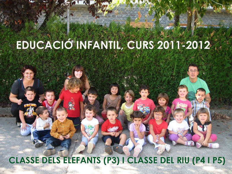 EDUCACIÓ INFANTIL(P3,P4 i P5), ESCOLA D'OLVAN