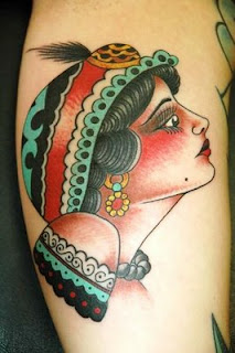 Gypsy Head Tattoo Photo Gallery - Gypsy Head Tattoo Ideas