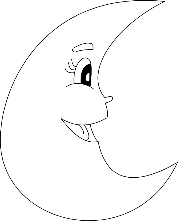DIBUJO LUNA dibujo luna: