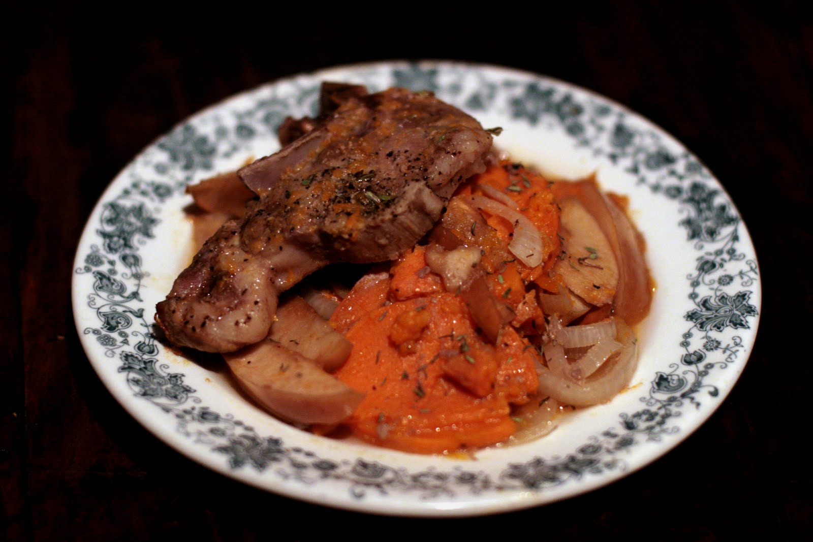 Slow Cooked Pork Chops Local Food Rocks