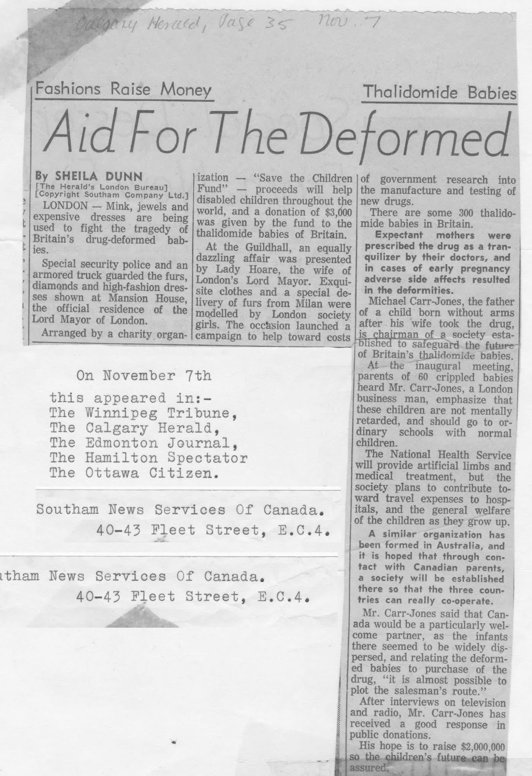 Thalidomide side effects image