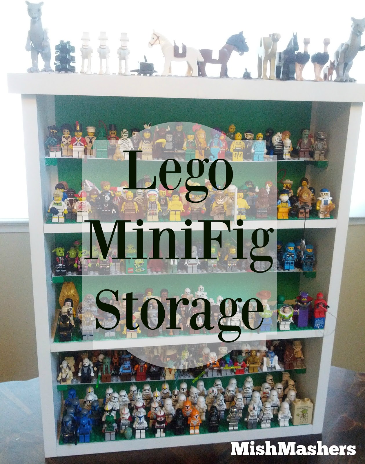 MishMashers Lego Mini Figure Storage and Display