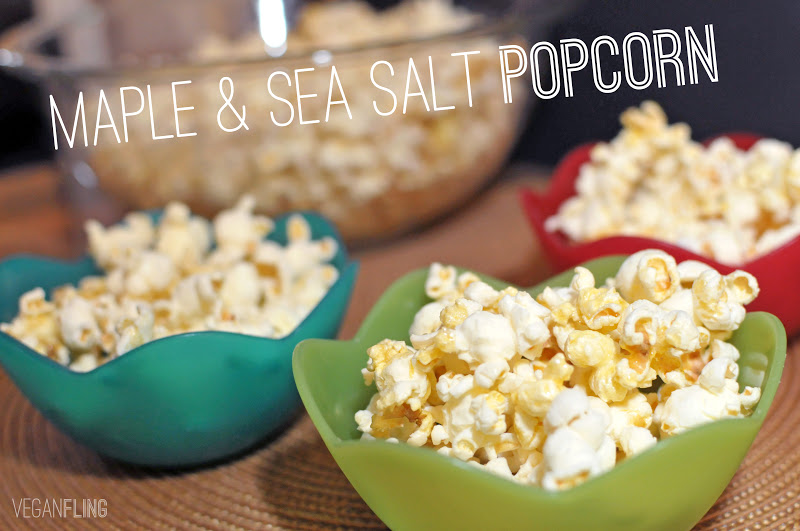 VeganFling Maple & Sea Salt Popcorn