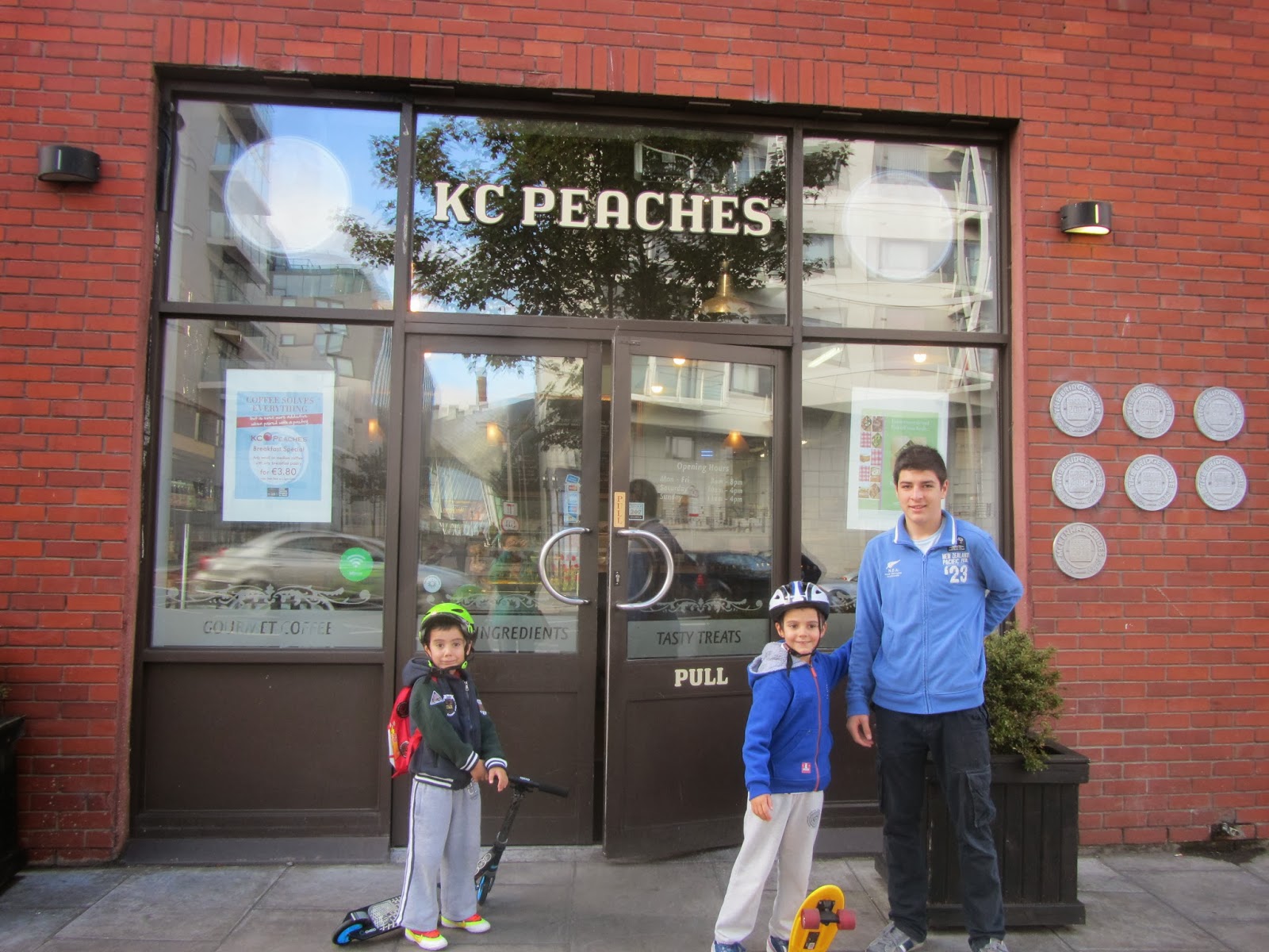 EXPAT WITH KIDS IN DUBLIN KC Peaches Our favourite cafe on Pearse