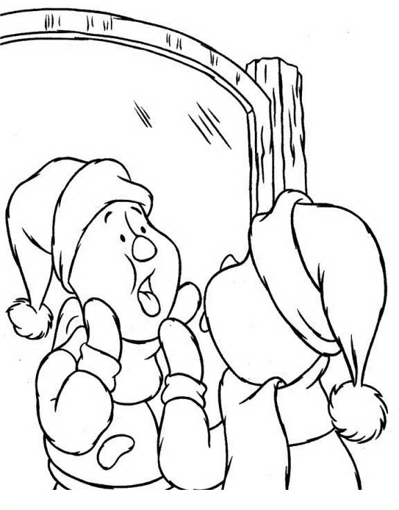 Niña mirandose al espejo para colorear - Imagui