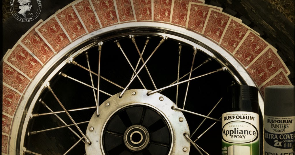 painting bicycle rims