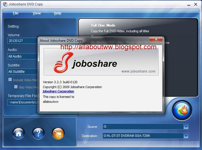 Download Joboshare dvd copy thinapp 7z files - TraDownload
