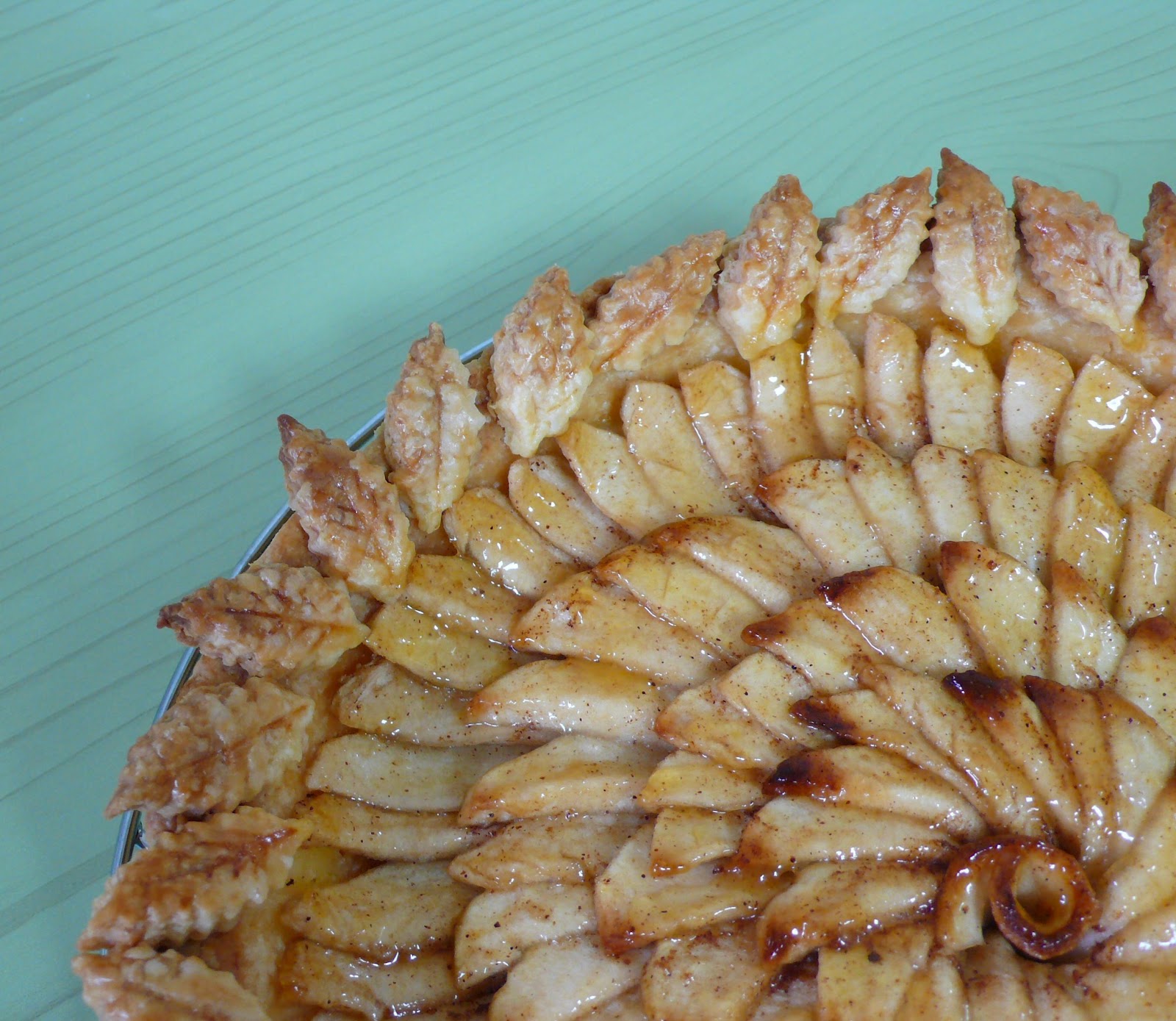 Baking in the Land of the a Thousand Hills OpenFaced Designer Apple Pie