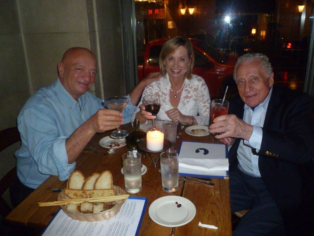 At Osteria al Doge with Clint Hill and Lisa McCubbin. at 12:00 AM