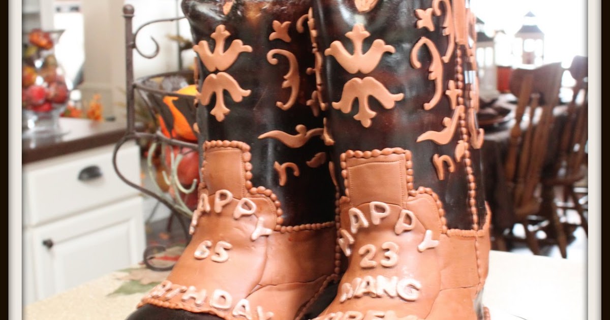 SPECIAL MOMENTS: A LIFETIME OF MEMORIES: Cowboy Boots Cake
