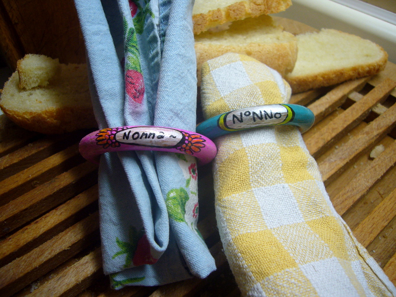 Voglio Una Mela Blu: Porta tovaglioli personalizzati fai da te con gli