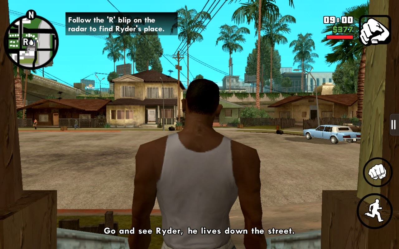 Download PS2 graphics on PC for GTA San Andreas