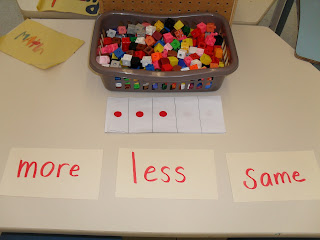 Welcome to Kindergarten: More, Less and the Same