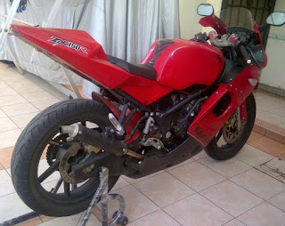 FULL MODIFIKASI Ninja 150 RR 2011 keren