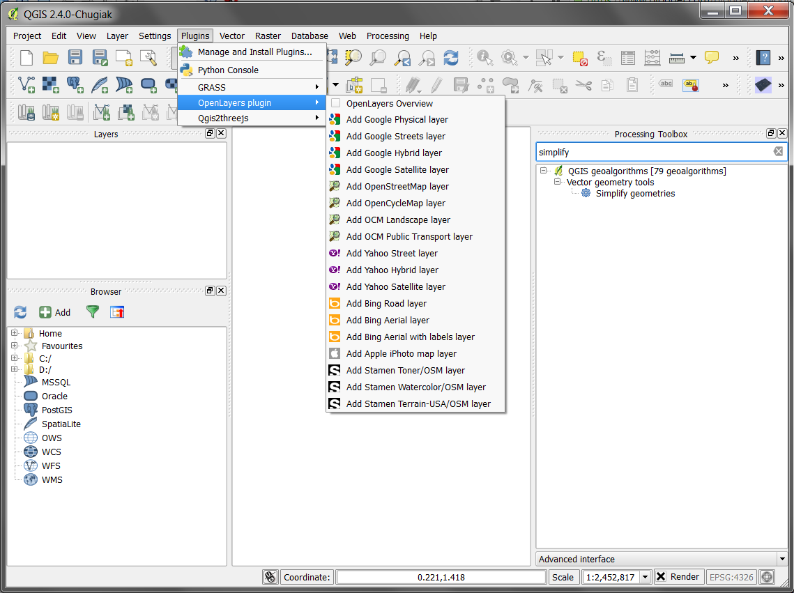 under the raedar Why you should start using QGIS