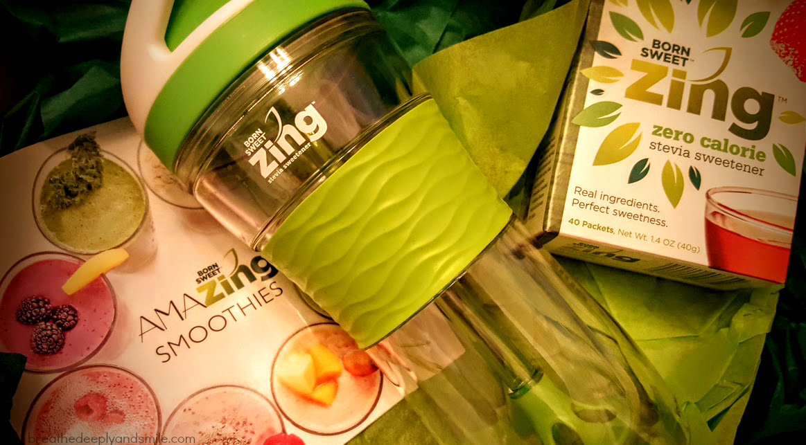 Breathe Deeply and Smile Apple Cinnamon Smoothie Recipe (With Zing