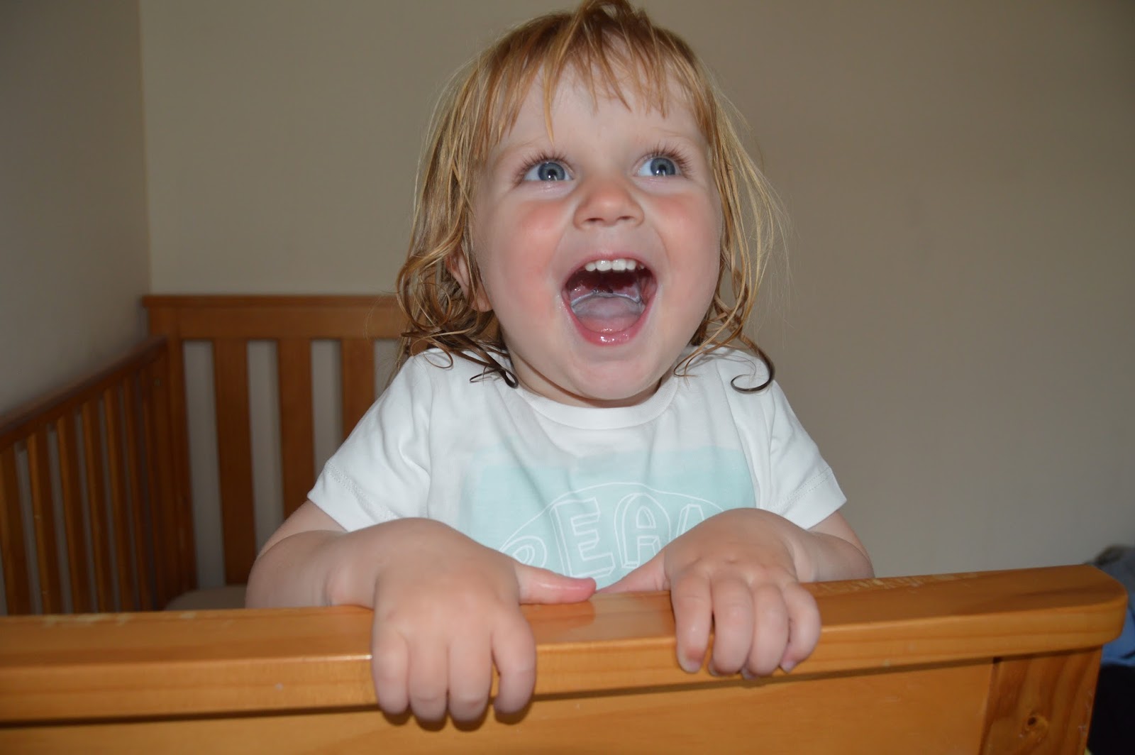 Making the move from cot to toddler bed We're going on an adventure