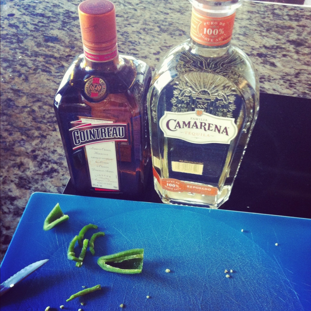 deviant housewife. Jalapeno cocktails