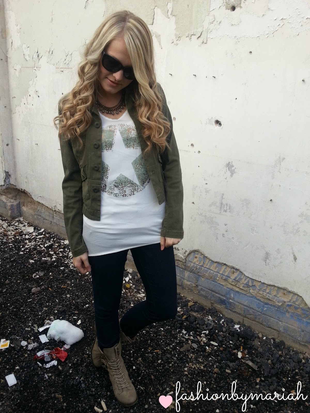 army green acg boots