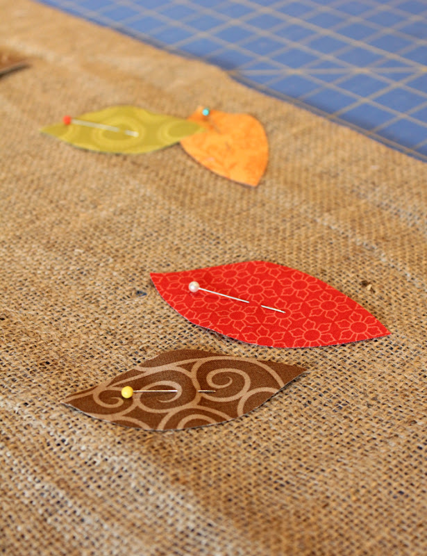 Fabric Mill Fallen Leaves Table Runner tutorial