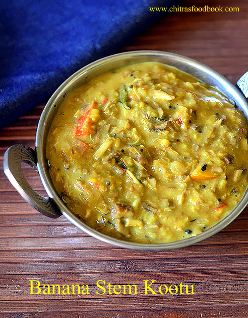 Vazhaipoo kootu / Banana flower kootu recipe Vazhaipoo kootu / Banana flower kootu recipe