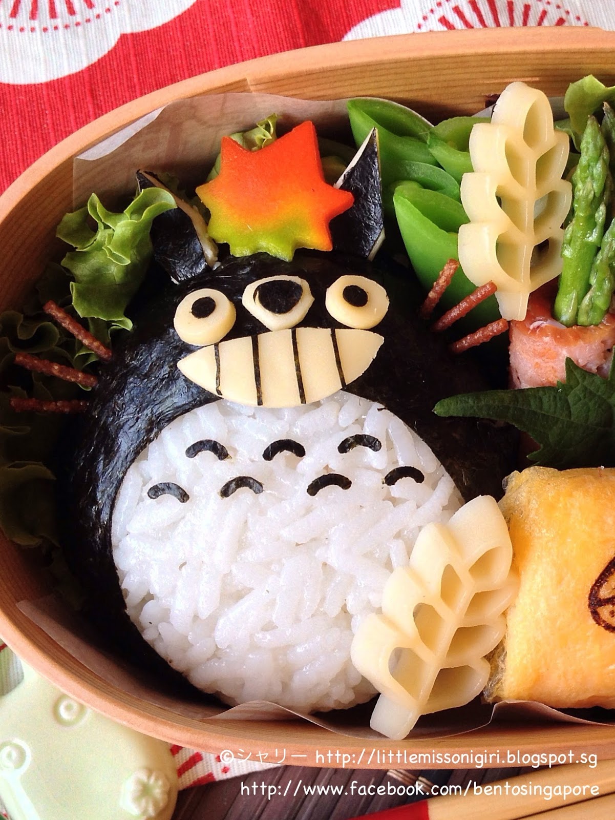 Totoro Bento トトロのキャラベン Little Miss Bento