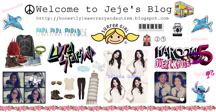 Welcome to Jeje's Blog!