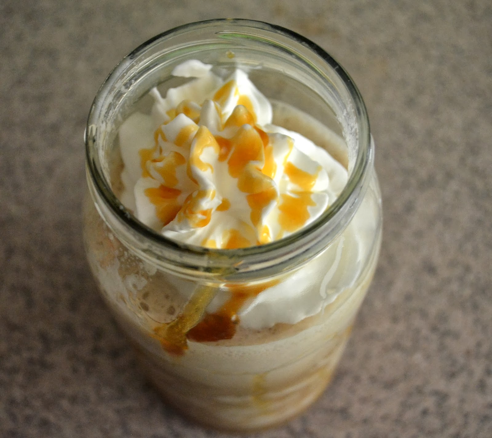 DIY Caramel Frappuccino