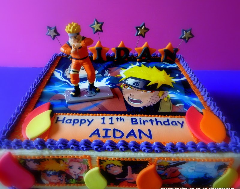 Cake Inspiration Naruto Theme Cake Singapore