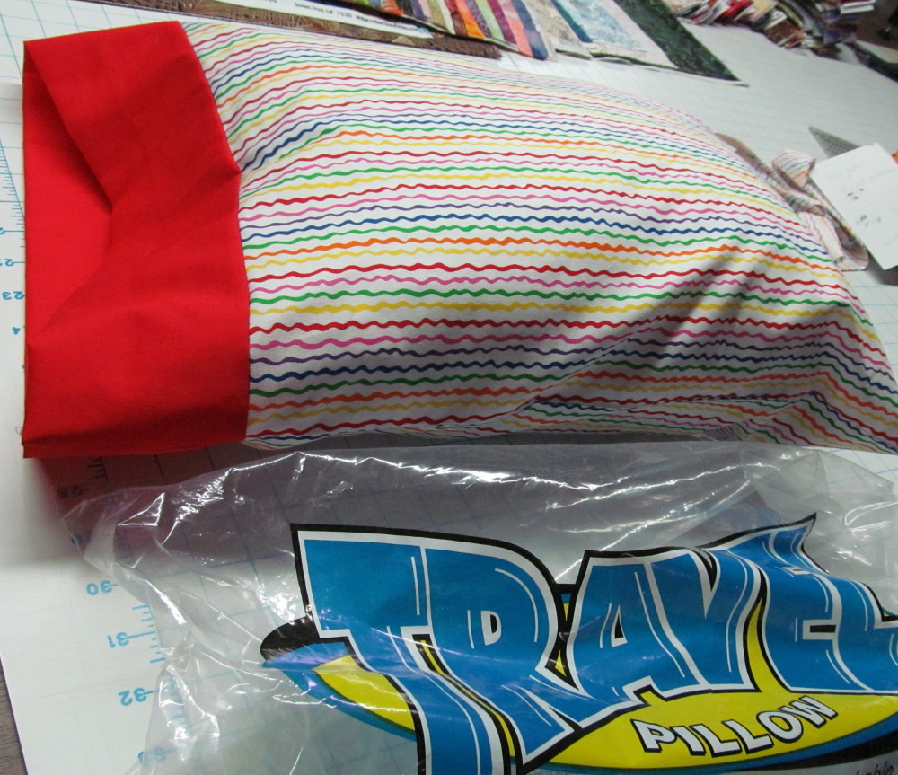 Exuberant Color Travel size pillows....