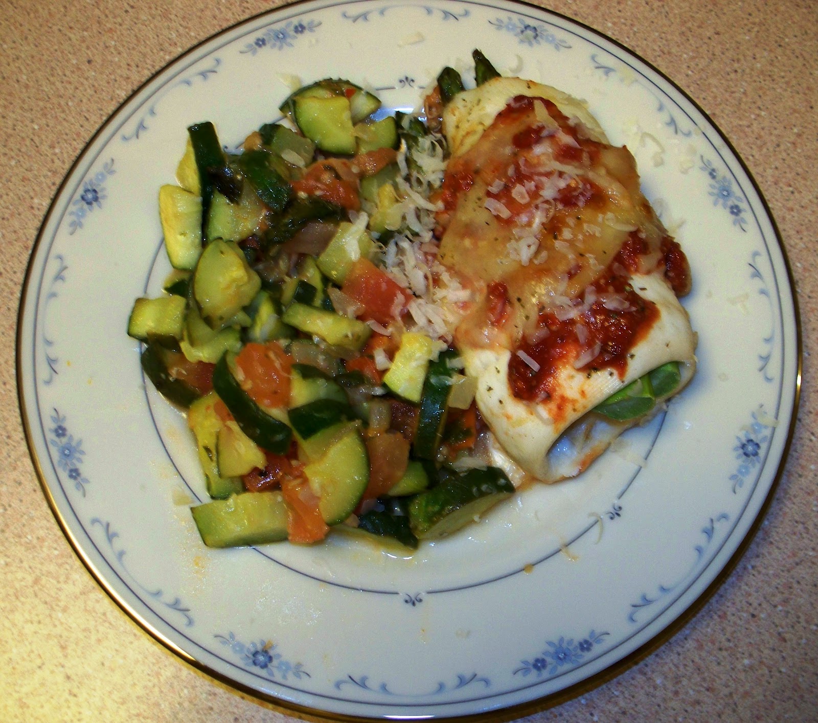 Fit and Lovin' it Italian Flounder Roll ups with Asparagus