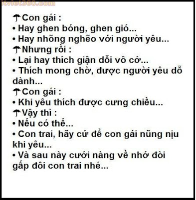 Những câu nói hay về tình yêu, con trai con gái