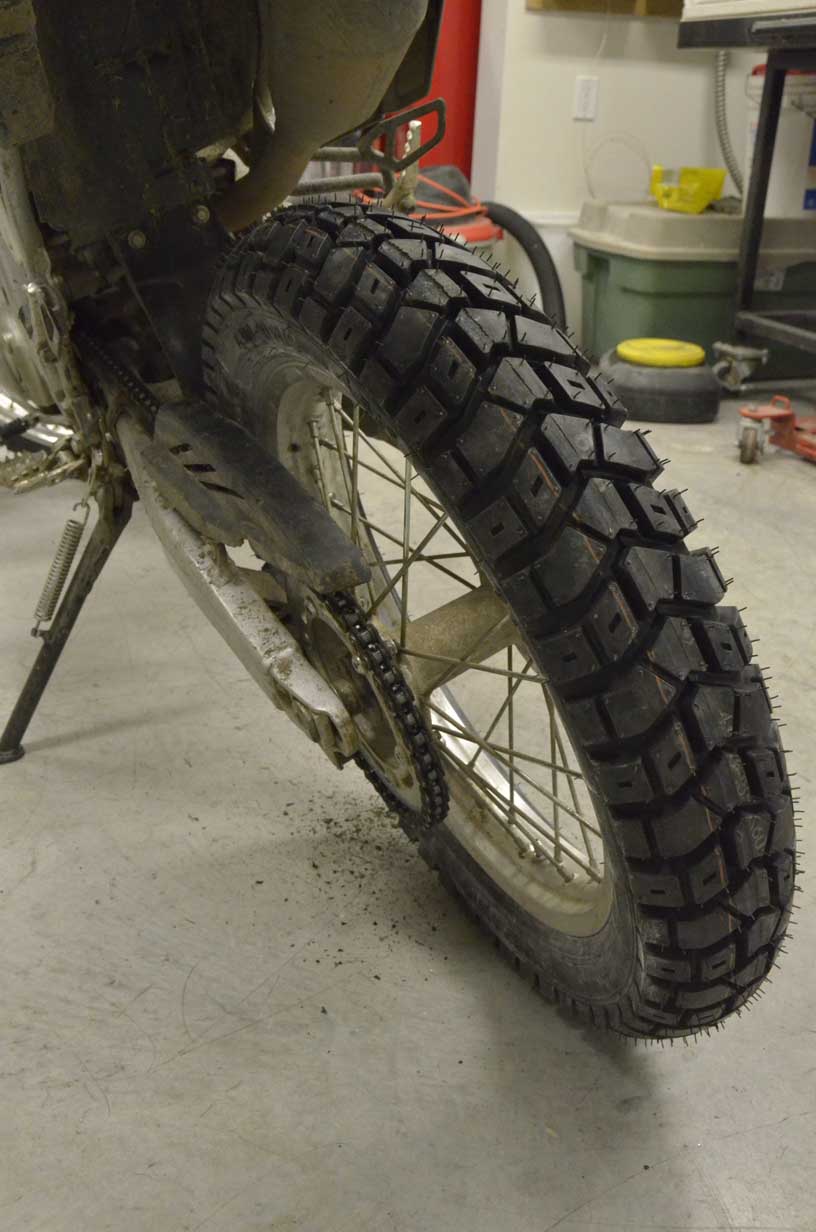 Dualsport Diary Heidenau K60 Scout front and rear