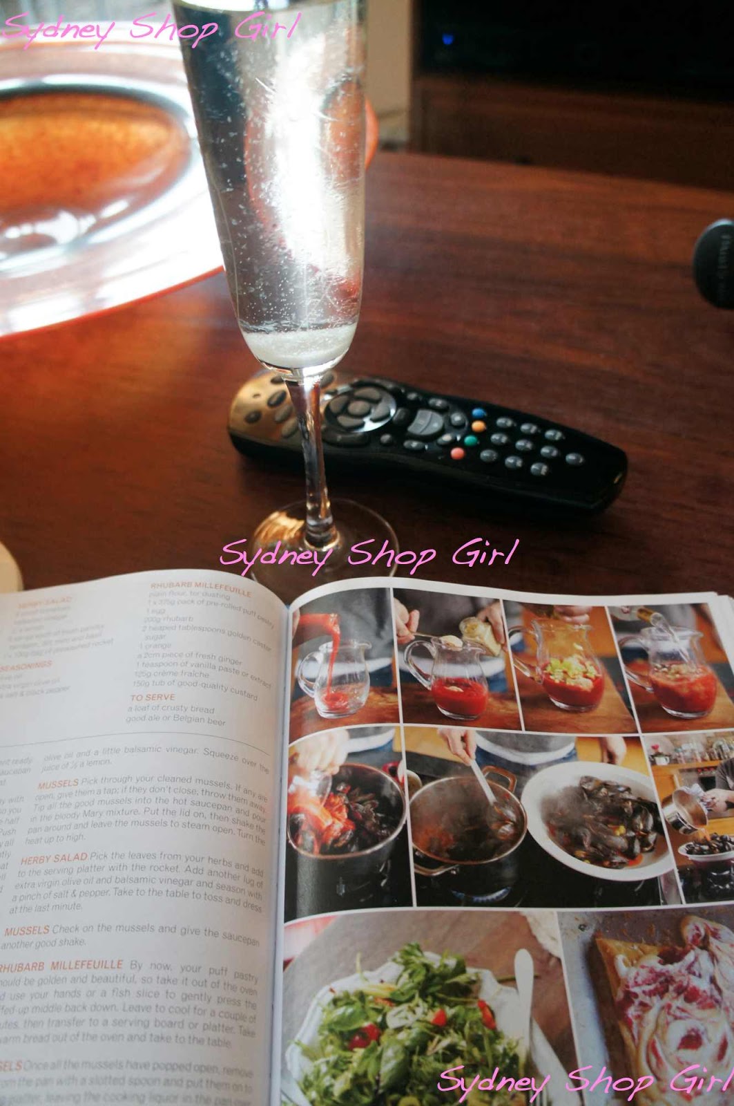 Bloody Mary Mussels Jamie Oliver Style. Sydney Shop Girl