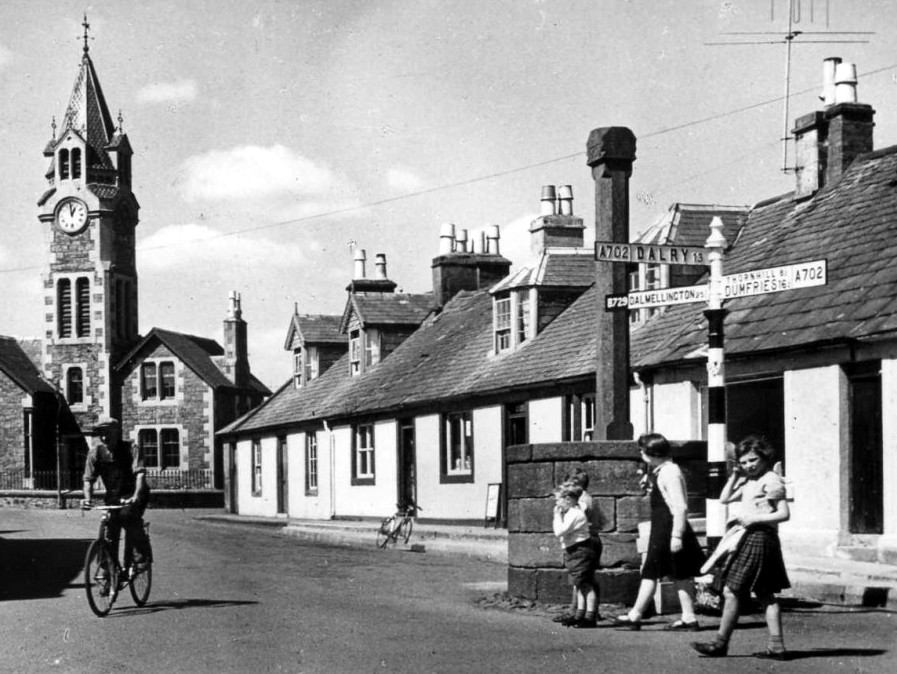 Tour Scotland Photographs Old Photographs Moniaive Scotland
