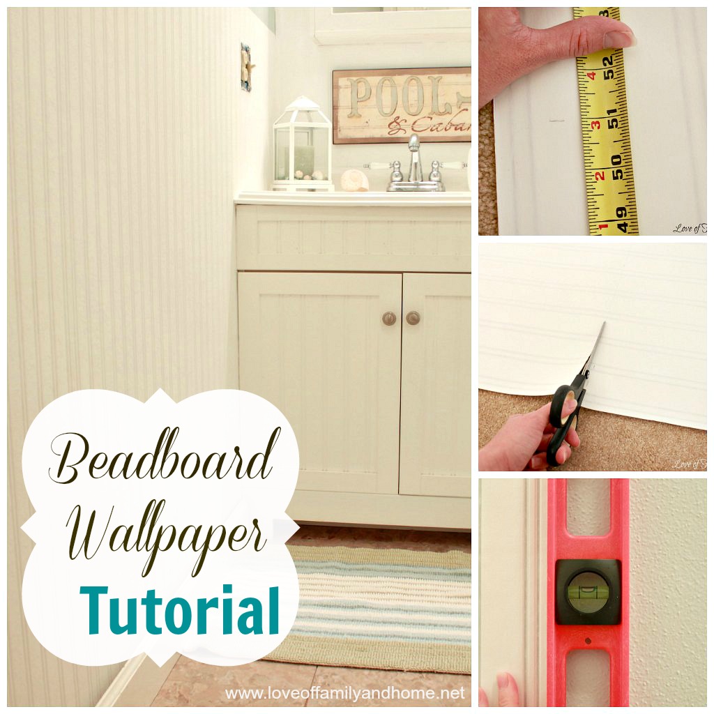 Bead Board Wallpaper - The best, easiest alternative to the real thing