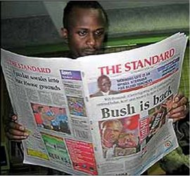 Standard Newspaper scoops Nation Newspaper’s top reporters